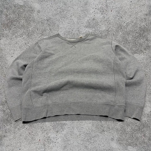 GAP Other - Vintage gray heavyweight gap blank crewneck